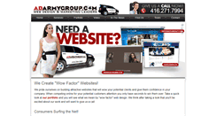 Desktop Screenshot of adarmygroup.com